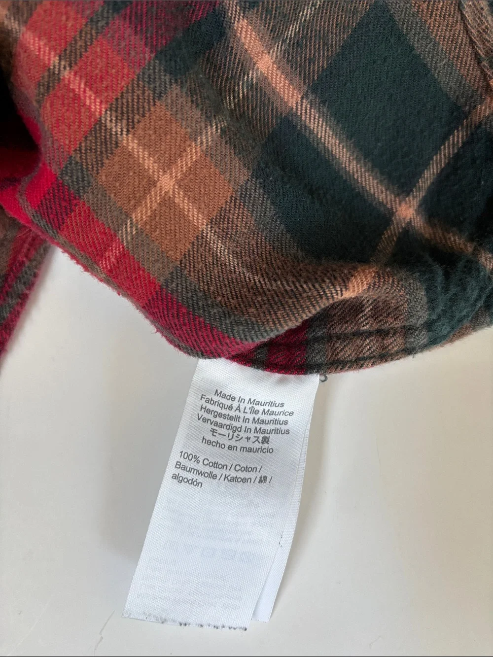 J Crew Green Plaid Cotton Flannel Button Shirt Long Sleeve Preppy Mens Large
